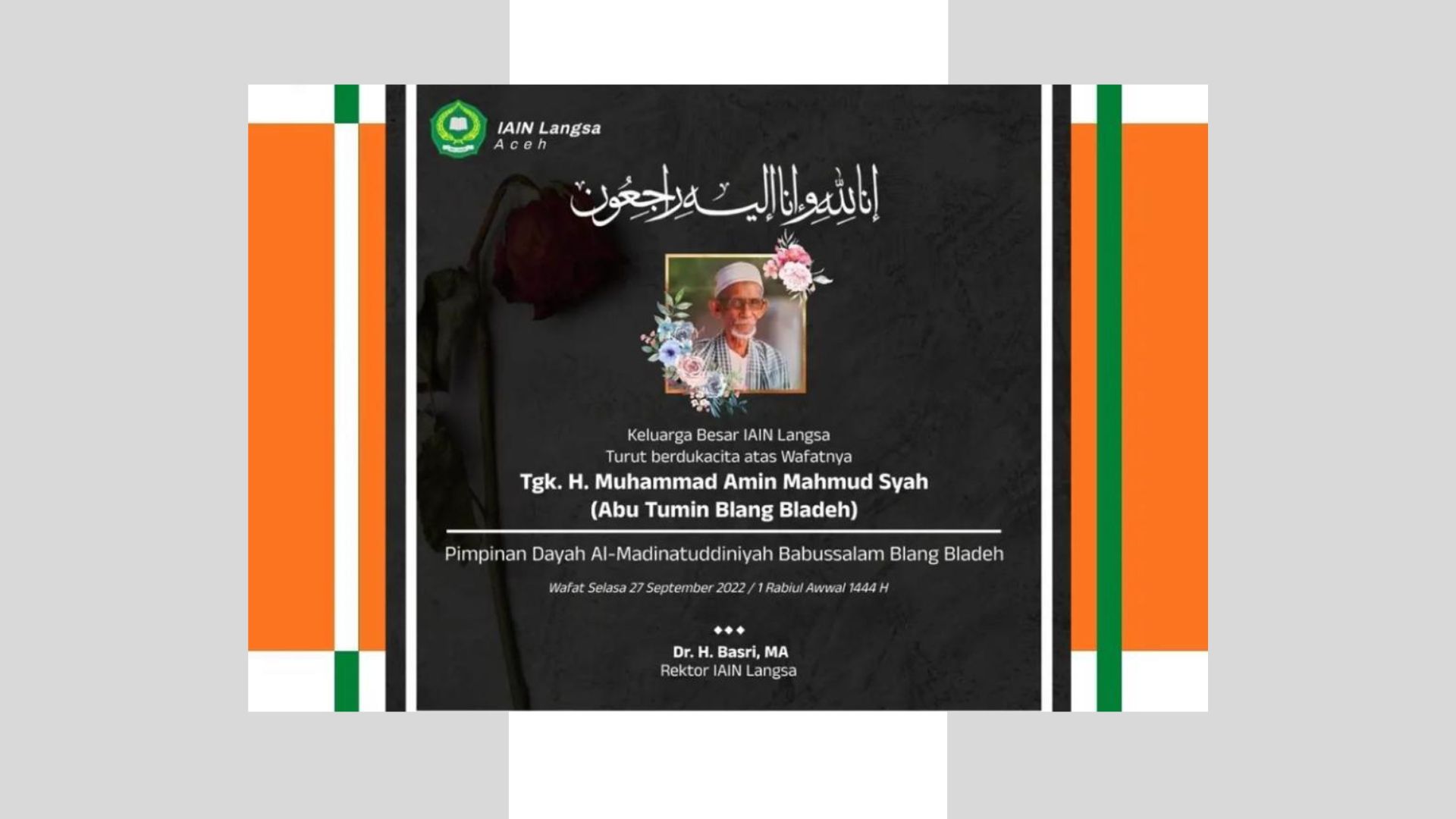 Abu Tumin Blang Bladeh: Ulama Kharisma Aceh