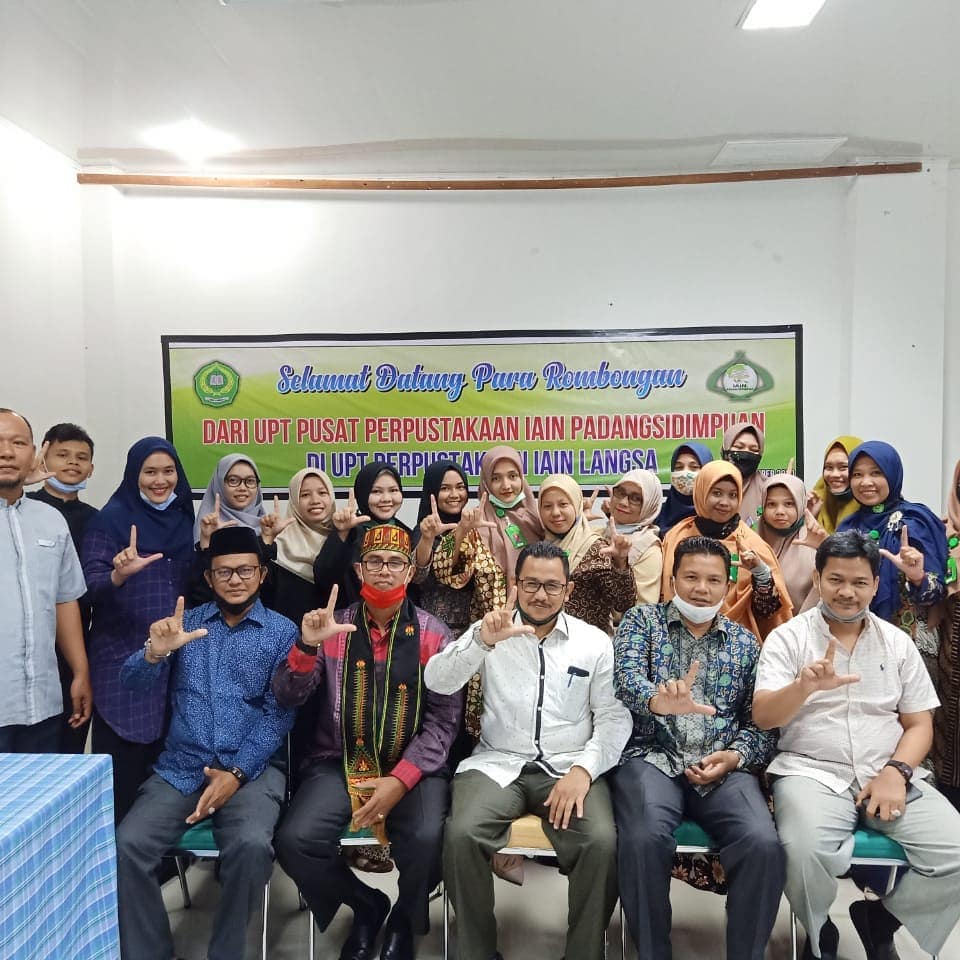 Perpustakaan IAIN Langsa Menerima Kunjungan BenchMarking UPT Pusat Perpustakaan IAIN Padang Sidempuan