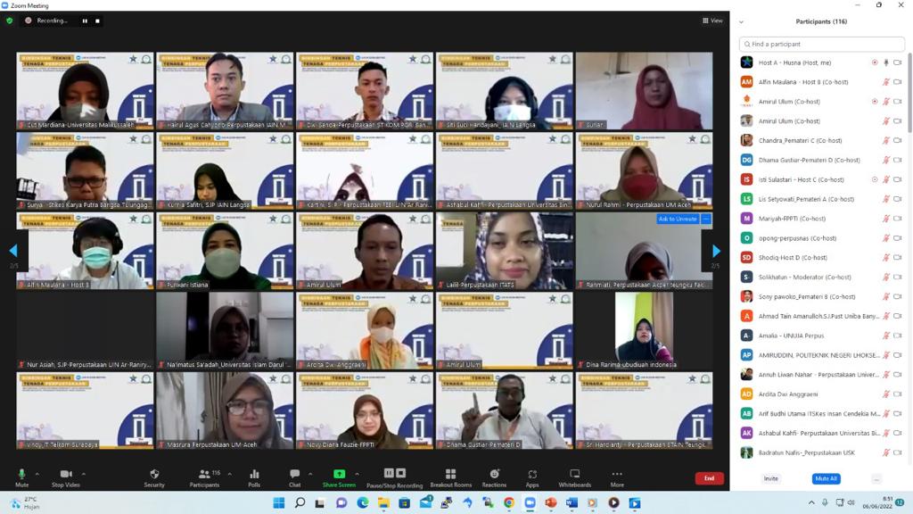 Pustakawan IAIN Langsa Ikuti Bimtek Nasional