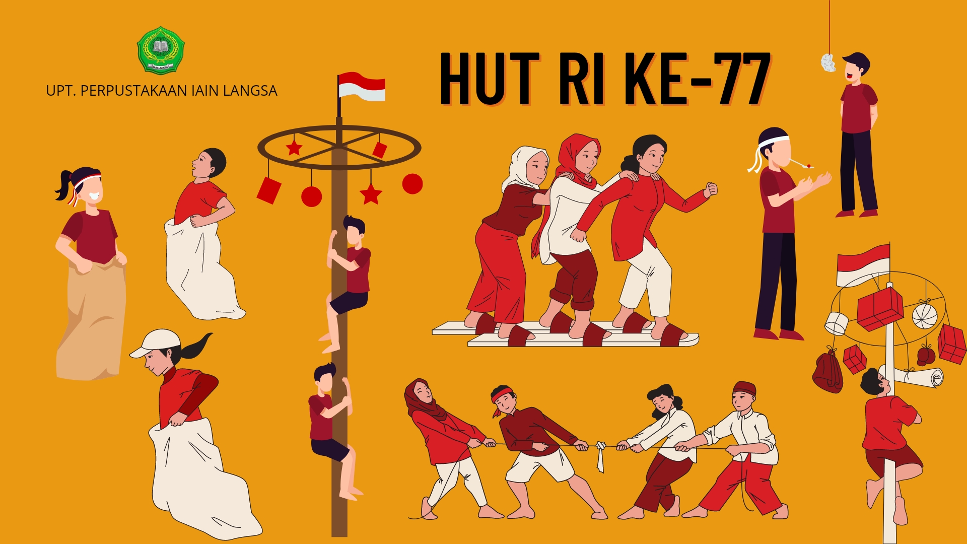 Lomba-lomba Seru di HUT RI ke-77