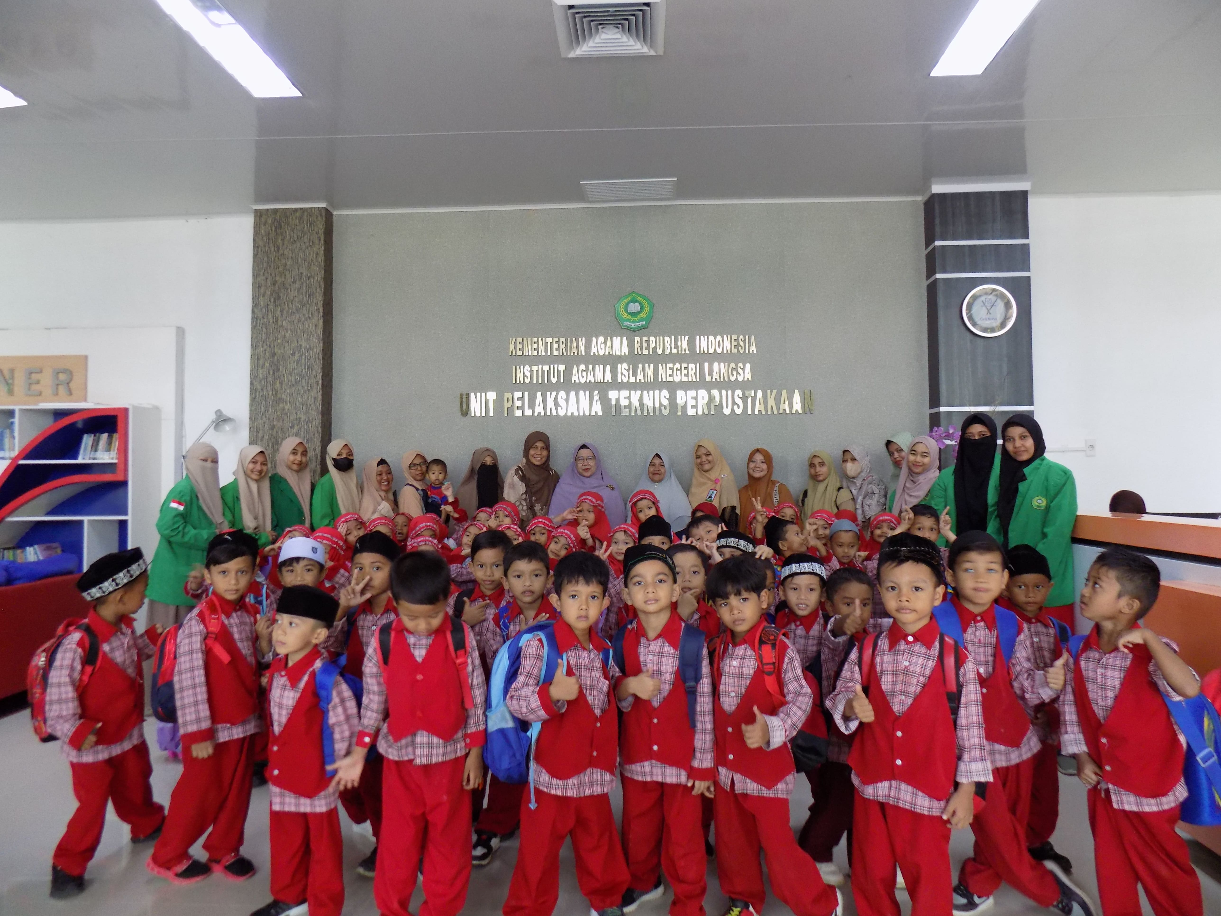 Pemustaka Cilik Berkunjung ke Perpustakaan IAIN Langsa