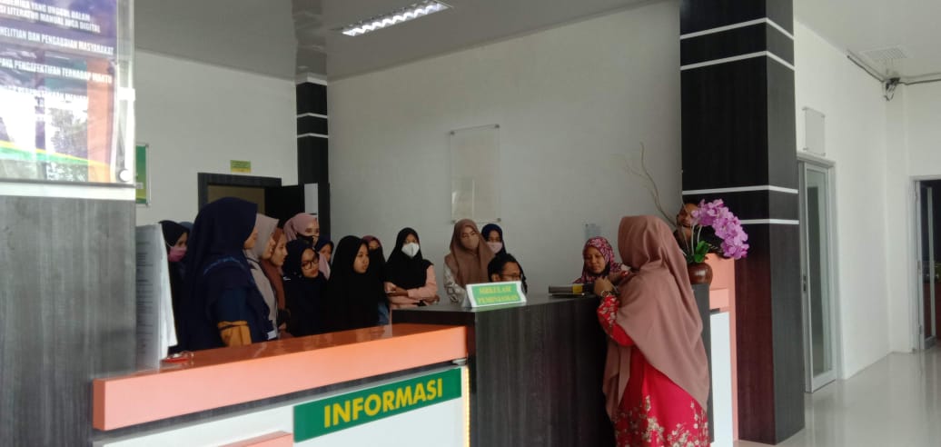 Briefing Perdana Mahasiswa Magang di UPT. Perpustakaan IAIN Langsa