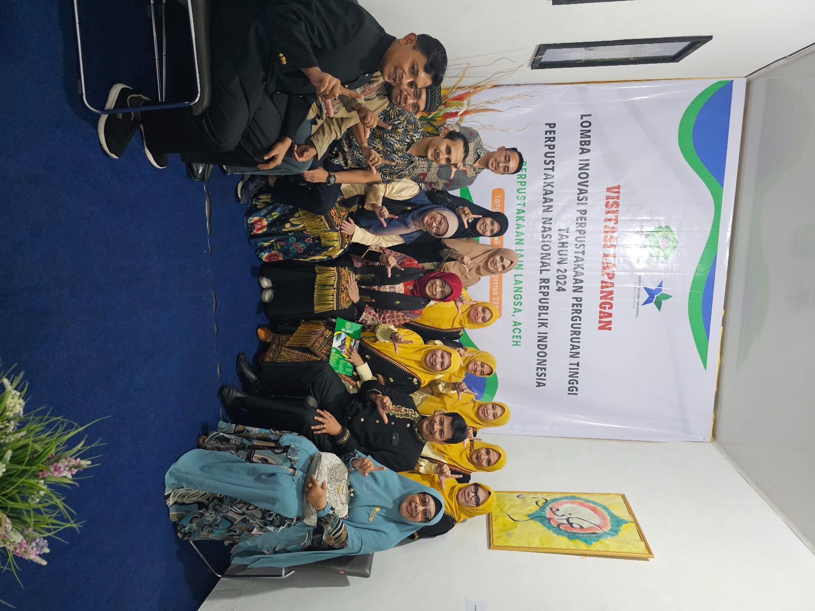 Tim Perpusnas RI Visitasi ke IAIN Langsa Usai Masuk 10 Besar Lomba Inovasi