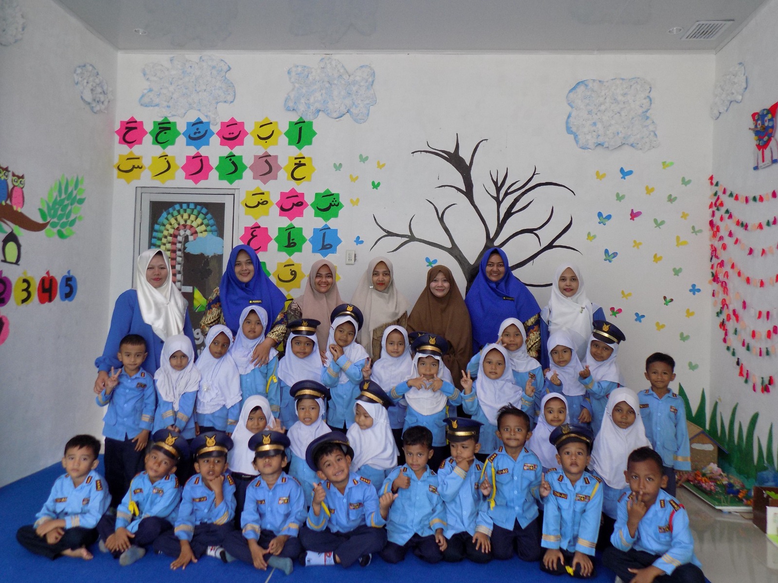 PAUD Al-Madani Melakukan Kunjungan Edukasi Ke Perpustakaan IAIN Langsa
