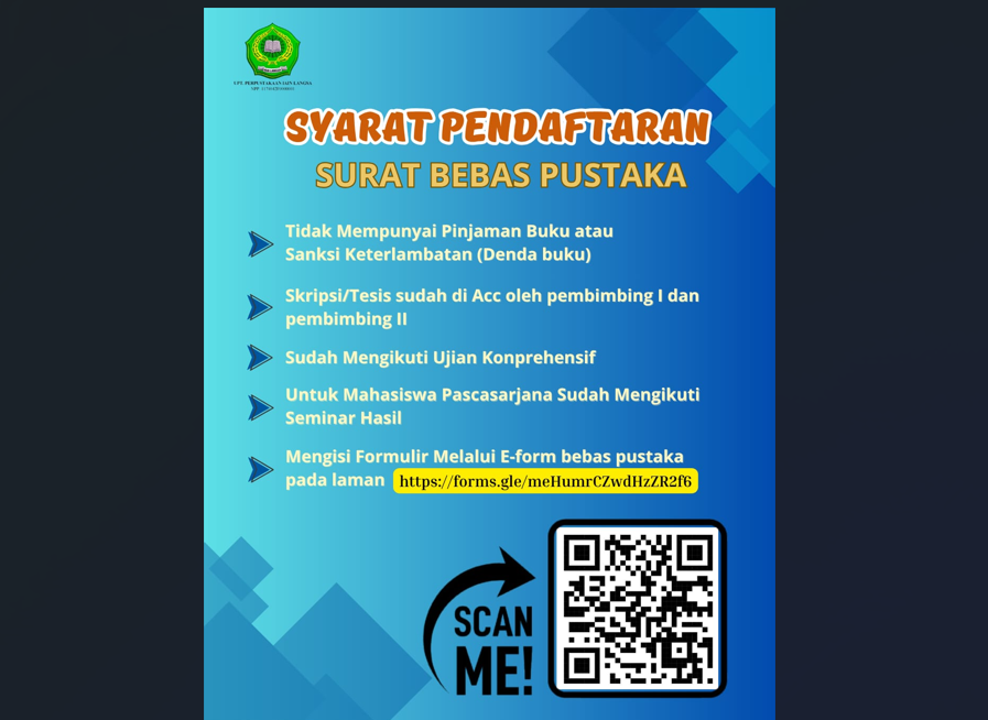 Surat Keterangan Bebas Pustaka (SKBP)